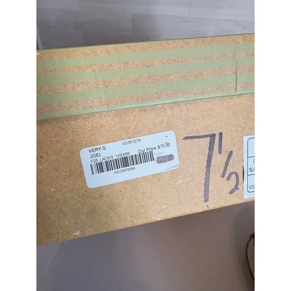 Very G Women Sneakers Joel Size 7.5 Black Leopard Tan Lace Up Fashion Shoes NEW - Picture 12 of 13